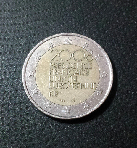Moneta euro francia - moneta,