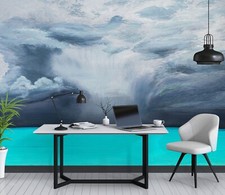 Quadro Cascata 3D N781 Carta da Parati Murale Autoadesivo Marina Zotova Fay