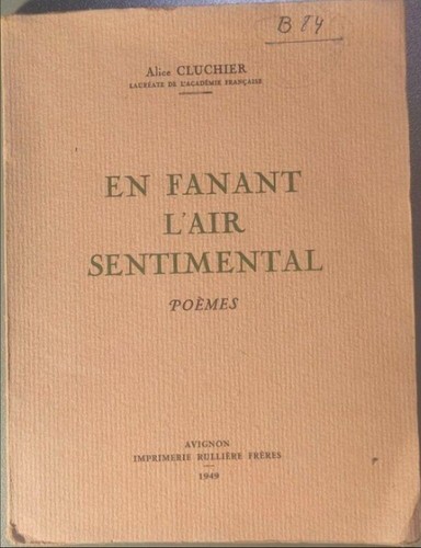 Fanant air sentimental - l'air,