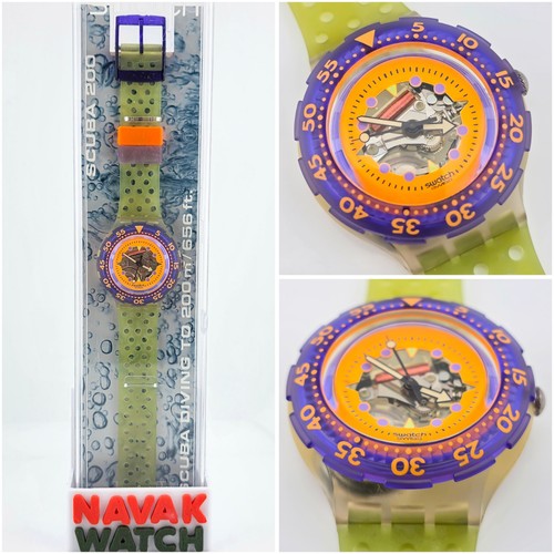 Swatch scuba 200 - 200, hyppocampus