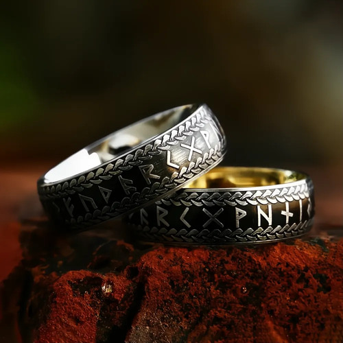 Anello runa vichinga nordica - anello,