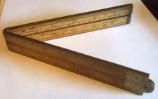 Stanley Righello Righello Pieghevole in Legno di Bosso Legato in Ottone 24 Pollici