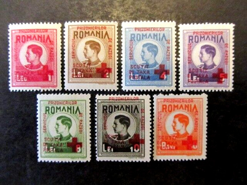 Romania red cross - romania, (1946)