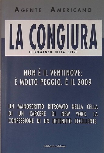 Congiura romanzo della - la,