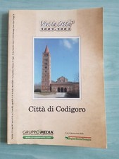 Libro Guida Vivi la citta ' 2002 / 2003 Codigoro Ferrara  M09  