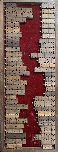 Personalized wood keyring - wood,