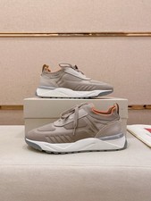 Santoni Knit Sneakers Lace Up