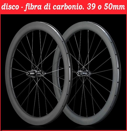 Coppia cerchi fibra carbonio - coppia,