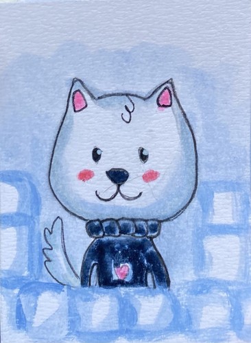 Aceo dipinto originale - aceo, tecnica