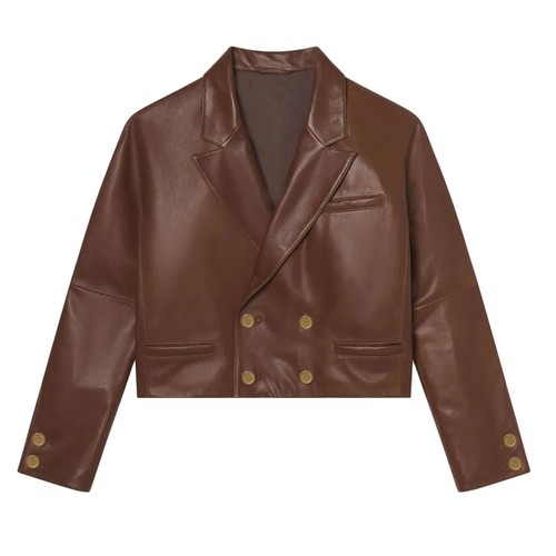 Giacca blazer donna vera - , pelle
