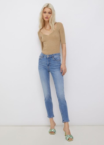 Liu denim jeans - denim,