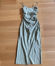 Abito Zara lino verde chiaro