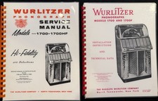 WURLITZER 1700 1700HF JUKEBOX