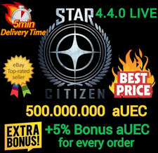 Star Citizen aUEC 500.000.000