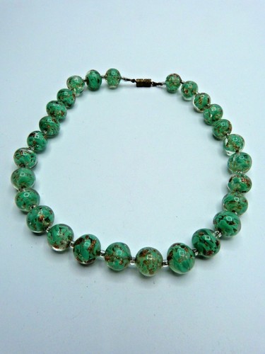 Collana vintage vetro di - collana,