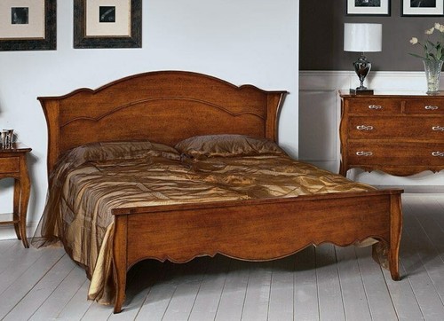 Letto matrimoniale massello - in,