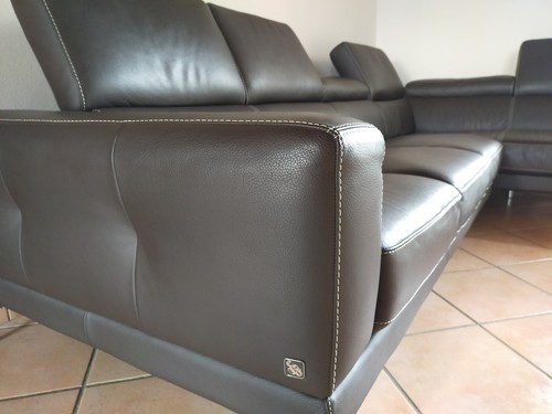Divano angolare pelle - in,