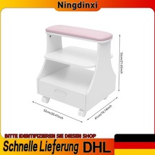 Carrello porta cosmetici portatile carrello per la cura delle unghie e dei piedi da salone