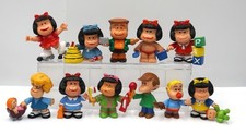 Mafalda Comic Spagna 11 Figure - Circa 4-6 Cm - 1989