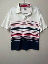 Polo Nike stile vintage bianca
