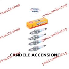 KIT 4 CANDELE ACCENSIONE NGK BKR5EZ 7642 PER MOTORI FIAT RENAULT LANCIA PEUGEOT