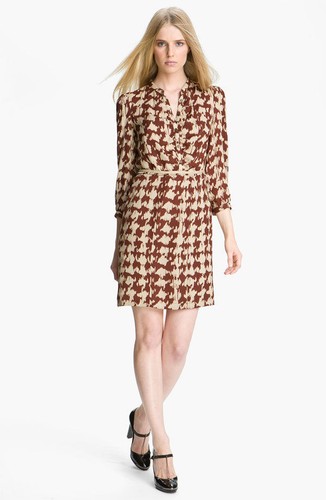 Abito burberry brit seta - burberry,