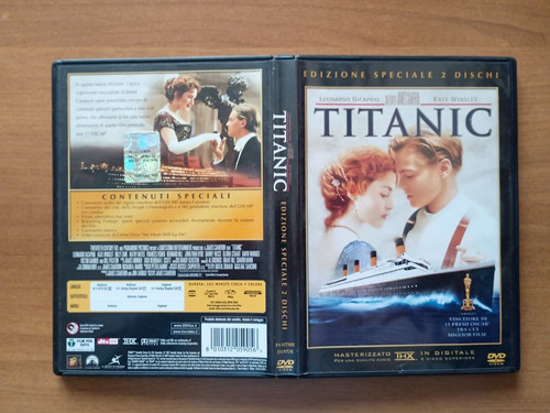 Dvd titanic con leonardo - con, di