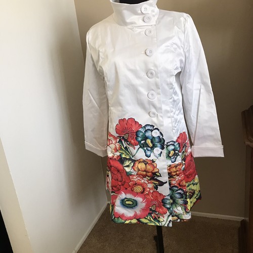 Trench coat desigual bianco - trench,