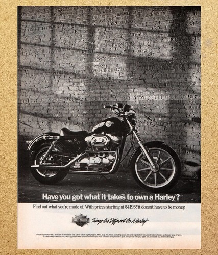 Harley davidson moto sportster - moto,