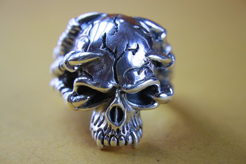 Biker anello teschio - biker,
