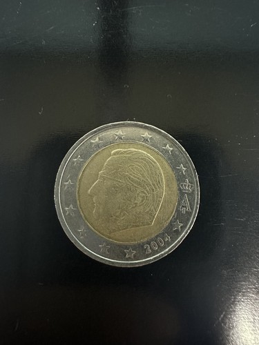 Moneta euro belgio - moneta, 2