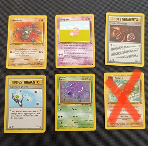 Lotto carte pokemon set - lotto,