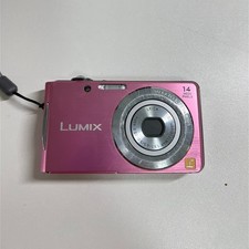 Panasonic LUMIX DMC-FH2 fotocamera digitale con accessori rosa rilevamento viso