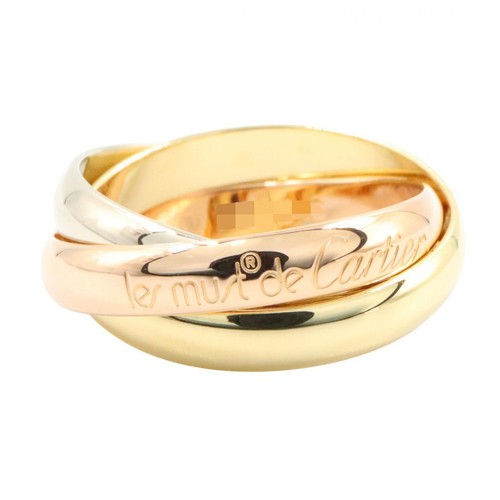 Anello cartier trinity18kyg - anello,