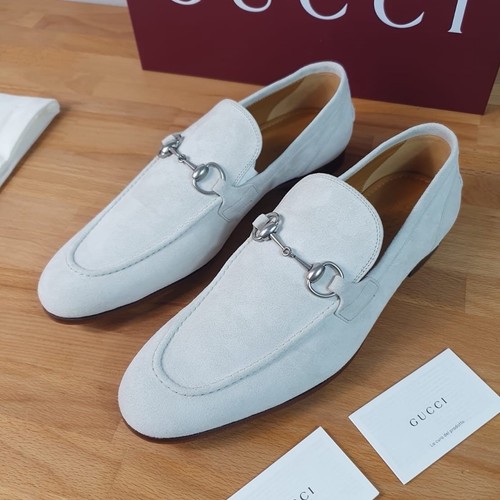 Gucci jordan mocassins daim