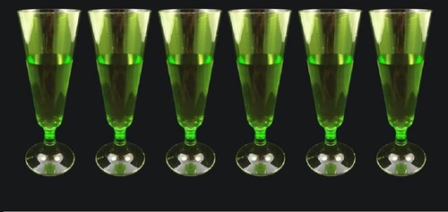 Pezzi flute verde - pezzi, plastica