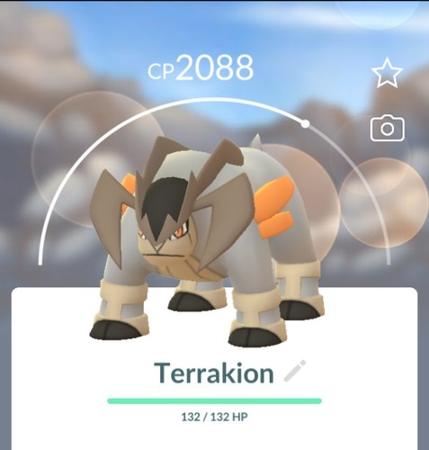 Pokèmon terrakion - go,