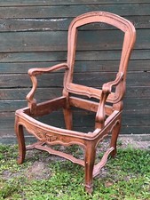 Poltrone antiche in legno noce