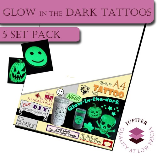 Tattoo glow dark transfer - glow,