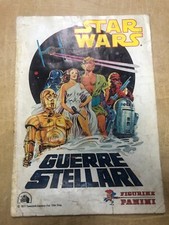 ALBUM STAR WARS GUERRE STELLARI ORIGINALE 1977 VUOTO DA RECUPERO