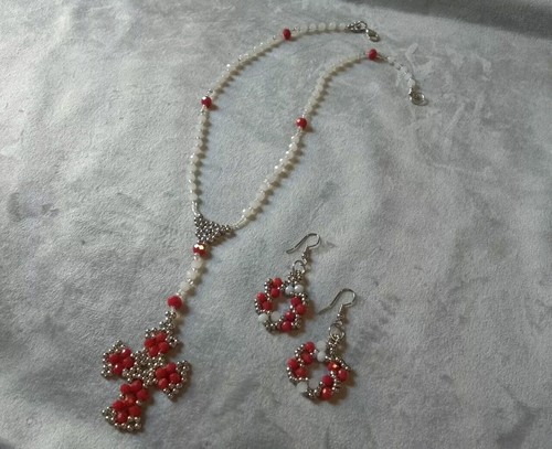 Collana rosario croce arte - collana/rosario,