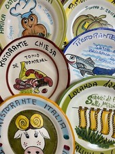 Piatti Buon Ricordo 1981-2007 SPEDIZIONE GRATIS Ceramica Vietri Collezione Decor