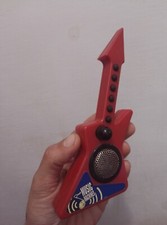 Music Machine Funzionante 1993 MICRO JAMMERS GUITAR RARE RED  Cap Toys Inc.