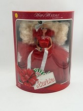 Happy Holidays Barbie Bambola Edizione Speciale Mattel #1703 Vintage 1988 