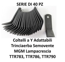 40 pz Coltello a Y Adattabile