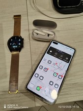 Kit Huawei P40 128GB - Silver Frost Smartwatch E Auricolari 