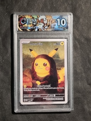 Pokemon mona pika - mona, graded