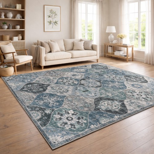 Tappeto vintage boho - boho, moderno