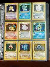 Pokemon ITA Set Base Completo 1A PRIMA EDIZIONE 102/102 No Shadowless Charizard