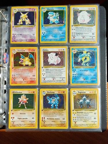 Pokemon ita set base - pokemon,